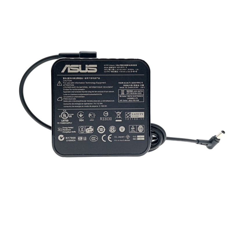 (image for) Original 90W Adapter Asus F50Sf-A1 F50SV-6X018C F50SV-A1 G2Pb + Cord - Click Image to Close